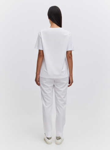 Футболка Zhivago 090_2 Keep Calm Белая